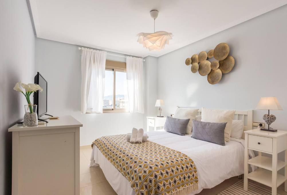 דירות מאלגה Apartamento Top Vistas Al Mar מראה חיצוני תמונה